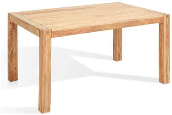 Wolf M&ouml;bel Esstisch Yoga 140x90 cm Holz Braun Sheesham