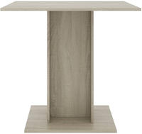 vidaXL Esstisch Sonoma-Eiche 80x80x75 cm Holzwerkstoff