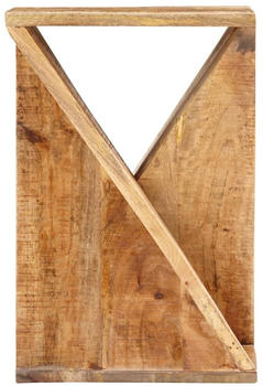 vidaXL Beistelltisch 35x35x55 cm Massivholz Mango