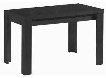 M&auml;usbacher Esstisch mit Auszug Monzi 110/166x60 cm Grau Graphit