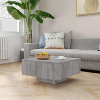 vidaXL Couchtisch Grau Sonoma 60x60x31,5 cm Holzwerkstoff