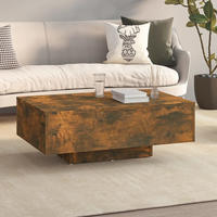 Couchtisch R&auml;uchereiche 85x55x31 Cm Holzwerkstoff Vidaxl