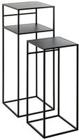 HAKU Beistelltisch "Sofatisch, Wohnzimmertisch" Set, 2er Set, 2 Stk. tlg. quadratisch