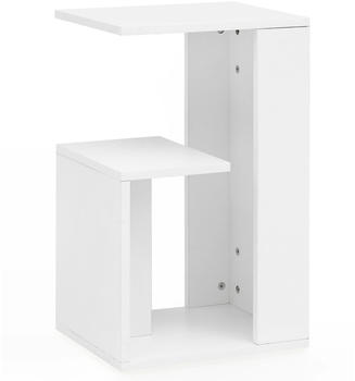 Wohnling Beistelltisch Anstelltisch Klein Sofatisch Weiß (WL5.696)