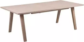 CarryHome Esstisch, Eiche, Holz, Eiche, furniert, massiv, rechteckig, eckig, 100x74 cm