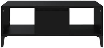 vidaXL Couchtisch 90x50x36,5 cm (8210) schwarz