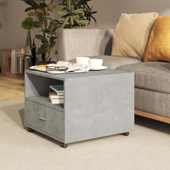 vidaXL Couchtisch Betongrau 55x55x40 cm Holzwerkstoff