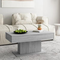 Couchtisch Grau Sonoma 96x50x45 Cm Holzwerkstoff Vidaxl