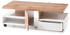 MCA Furniture Rennes Holzoptik 120x40x60cm braun/weiß/Eiche