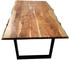 SIT Tisch 180 x 90 cm TOPS & TABLES, Platte antikfinish, Gestell antikschwarz, 7199-99