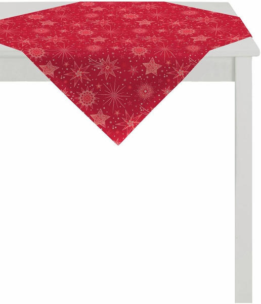 Apelt Mitteldecke 3001 Christmas Elegance 84x84 cm quadratisch, bunt (rot, silberfarben) (66631222-0)