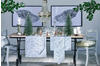 Apelt Tischläufer 3625 Christmas Elegance, Jacquardgewebe 48x140 cm bunt (weiß, silberfarben) mit glänzenden Fäden (51285462-0)