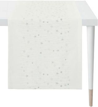 Apelt Tischläufer 6301 CHRISTMAS GLAM 46x135 cm bunt (weiß, silberfarben) (66204632-0)