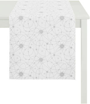 Apelt Tischläufer 3009 Christmas Elegance 48x140 cm bunt (weiß, silberfarben) Weihnachtsdekoration (73220869-0)