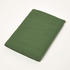 Homescapes Runde unifarbene Tischdecke aus Baumwolle dunkelgrün 178 cm