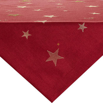 Erwin Müller Mitteldecke 85x85 cm Sterne rot Erwin Müller Mitteldecke 85x85 cm Sterne rot
