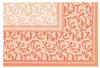 Papstar 12 Mitteldecken stoffähnlich, PV-Tissue ROYAL Collection Plus 100 cmx100 cm nektarine Damascato (85791)