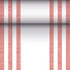 Papstar Tischläufer stoffähnlich, PV-Tissue Mix ROYAL Collection 24mx40 cm bordeaux Lines (88757)