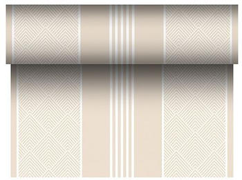 Papstar 4 Rollen Tischläufer stoffähnlich, PV-Tissue Mix ROYAL Collection 24mx40 cm champagner Elegance (86506)