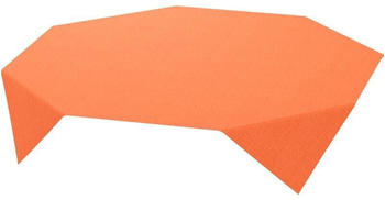 Duni 100x Dunisilk -Mitteldecke 84x84 cm Linnea Sun Orange (199273)
