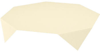 Duni 100x Dunisilk -Mitteldecke 84x84 cm Linnea Cream (1x100 Stück) (183111)