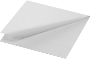 Duni 2000 Tissue-Servietten 24x24 cm Weiß 3-lagig (168413)
