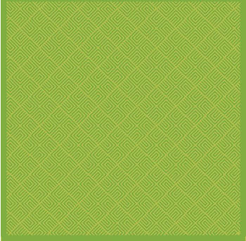 Duni 10x Mitteldecke 84x84 cm Mosaic Kiwi (205197)