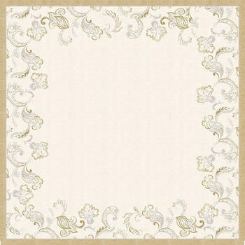 Duni 10x Mitteldecke 84x84 cm Golden Grace Cream (201240)