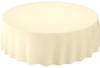 Duni 10x Evolin -Tischdecke rund Ø 240 cm Cream (171141)