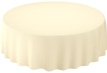 Duni 10x Evolin -Tischdecke rund Ø 240 cm Cream (171141)
