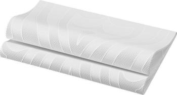 Duni 240 Elegance -Servietten Lily 40x40 cm Weiß (168432)