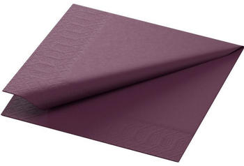 Duni 2000 Tissue-Servietten 24x24 cm Plum 3-lagig (168410)