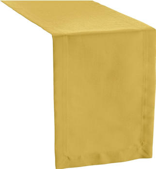 Erwin Müller Fleckabweisendes Tischband Madrid gelb 25x100 cm