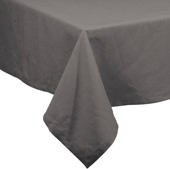 Pichler Textil Leinen Tischdecke Pure grau 130x170 cm
