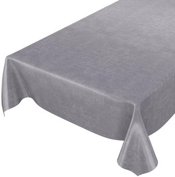ANRO Wachstischdecke abwacshbar Beton Betonmuster Grau-Anthrazit 140x140cm