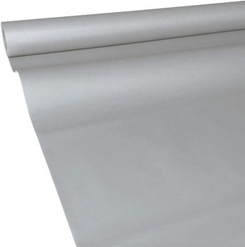 JUNOPAX Papiertischdecke stahl-grau 50m x 0,75m, nass- und wischfest grau Papier (62112977)