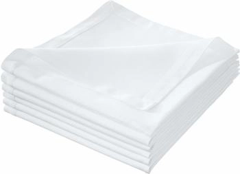 Erwin Müller Stoffserviette Serviette 6er-Pack (6 St) Uni 40x40 cm