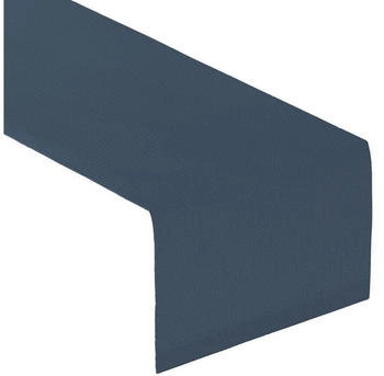 Dekoria Tischläufer, marinenblau, 40 x 130 cm, Quadro (136-04)