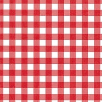 Papstar Vichy-servietten Rot Und Wei&szlig; 100 St&uuml;ck