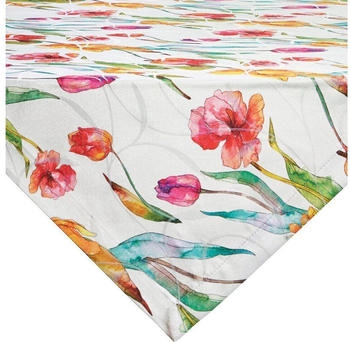 Erwin Müller Mitteldecke Mitteldecke (1-tlg) Blumen 80x80 cm