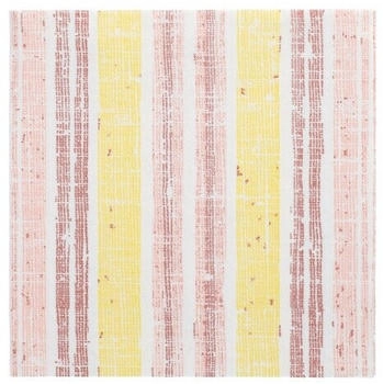 Papstar Servietten "ROYAL Collection" 1/4-Falz 40 x 40 cm gelb "Stripes" (250 Stück)