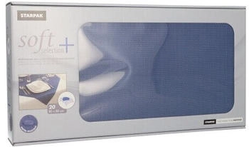 Papstar Starpak Vlies Mitteldecken "soft selection plus" 80 x 80 cm dunkelblau (100 Stück)