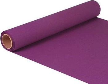 Papstar Tissue Tischläufer "ROYAL Collection" 5 m x 40 cm lila (6 Rolle)