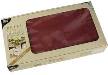 Papstar Tissue Mitteldecken"ROYAL Collection" 80 x 80 cm bordeaux (100 Stück)