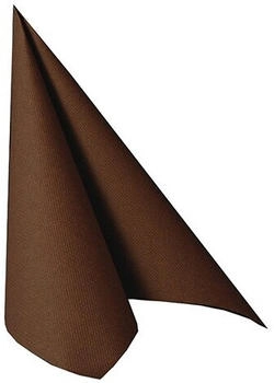 Papstar Servietten "ROYAL Collection" 1/4-Falz 40 x 40 cm braun (250 Stück)