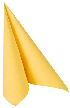 Papstar Servietten "ROYAL Collection" 1/4-Falz 40 x 40 cm gelb (250 Stück)