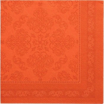 Papstar Servietten "ROYAL Collection" 1/4-Falz 40 x 40 cm nektarine "Arabesque" (250 Stück)