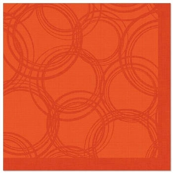 Papstar Servietten "ROYAL Collection" 1/4-Falz 40 x 40 cm nektarine "Bubbles" (250 Stück)