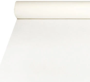 Papstar Starpak Airlaid Tischdecke, stoffähnlich 20 x 1,2 m weiß (1 Rolle)