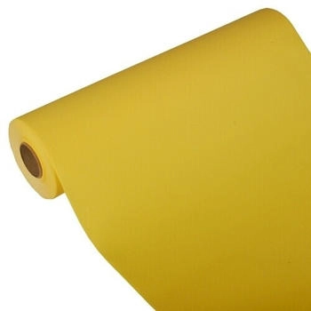 Papstar Tissue Tischläufer "ROYAL Collection" 24 m x 40 cm gelb (4 Rolle)